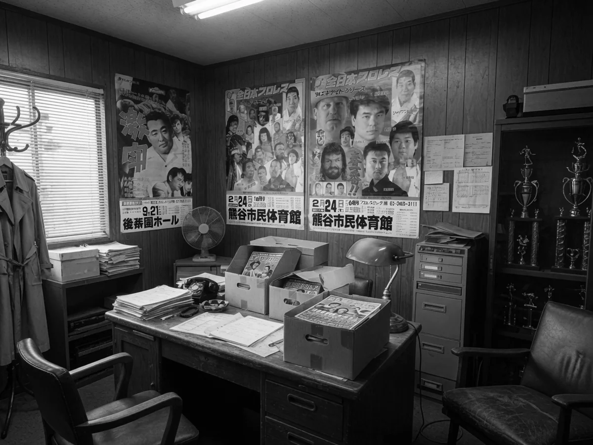 Organized puroresu archive materials
